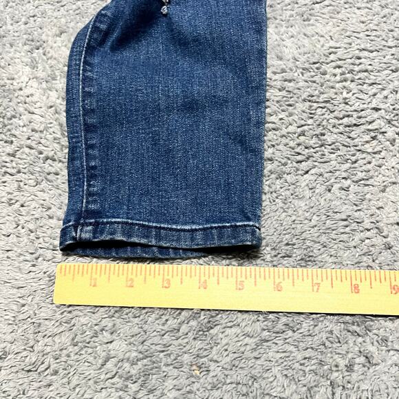 Democracy Jeans Womens 12 (35x29) Blue Ankle High rise - Picture 5 of 10